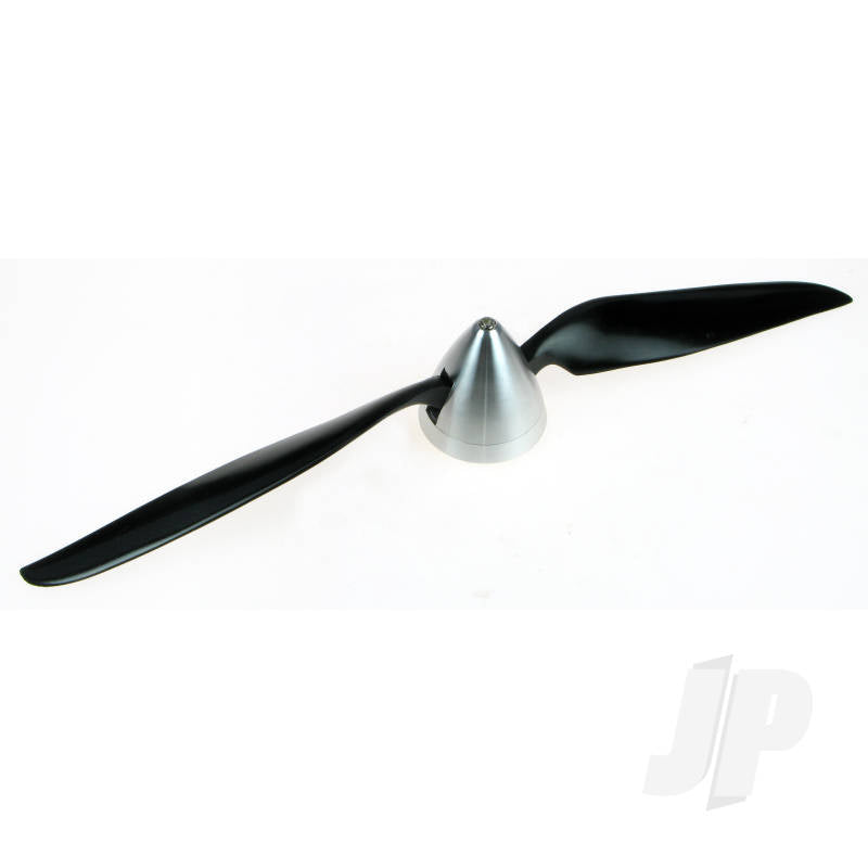JP Folding Propeller 11x8 With 38mm CNC Aluminium Spinner 4406020