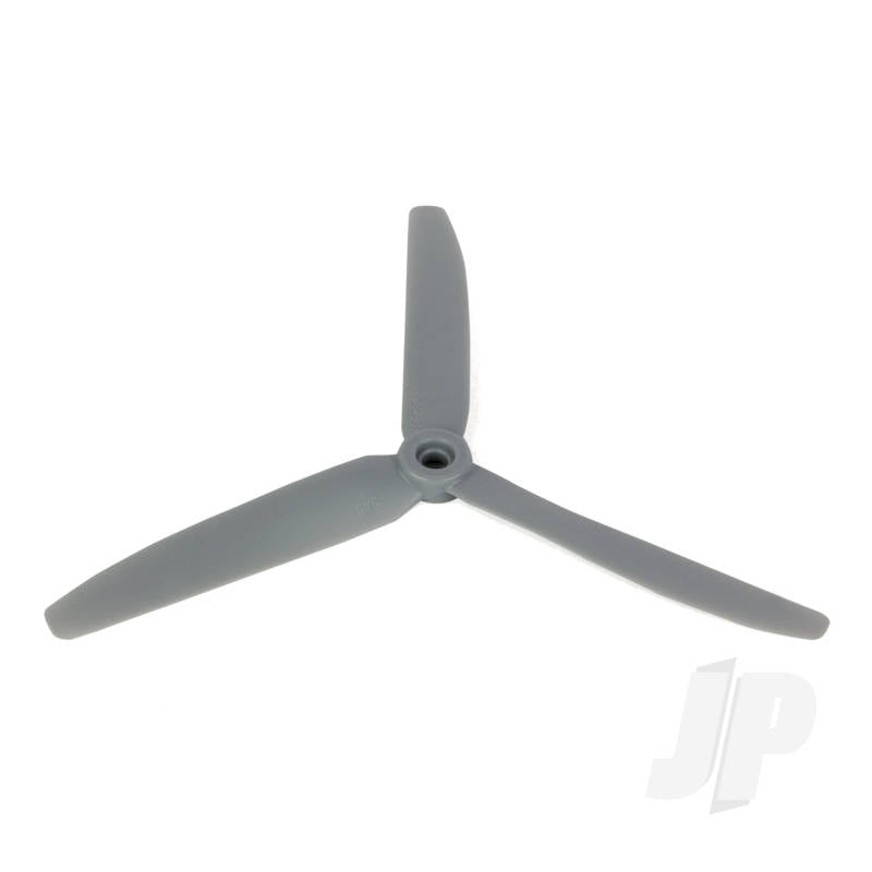 GWS 8x4" 3-Blade Slow-Fly PUSHER Propeller - Grey 4460326
