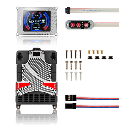 PowerBox Royal SR2 With SensorSwitch, LCD Display & GPS lll Option 4750