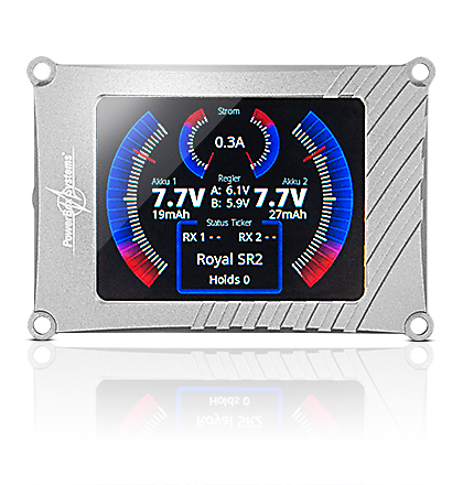 PowerBox Royal SR2 With SensorSwitch, LCD Display & GPS lll Option 4750 lll Option 4750