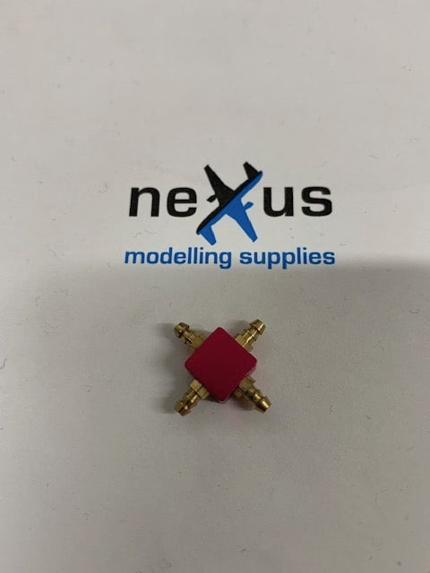 4 Way Airline Barb Fitting