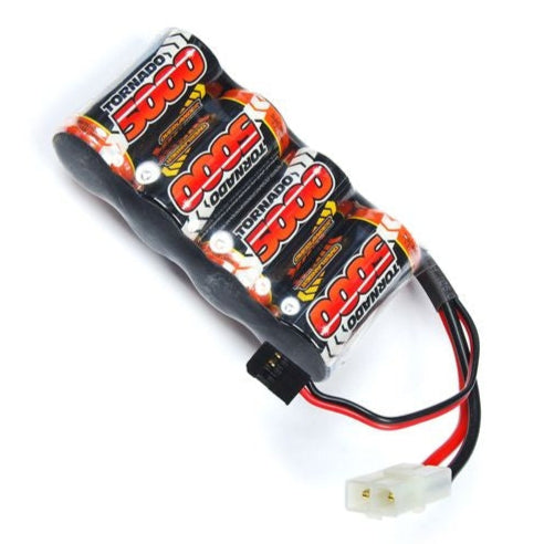 Overlander SubC 5000mAh 4.8V Flat Premium Sport NiMH Battery - Tamiya & JR Connector 1594
