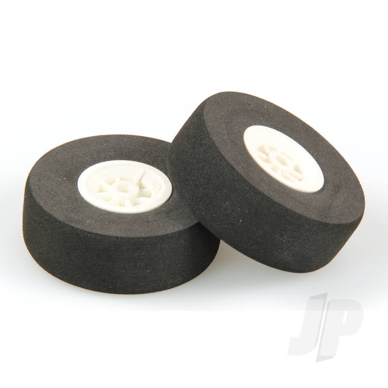 JP 55mm Sponge Wheel - White Centre (2) 5507010