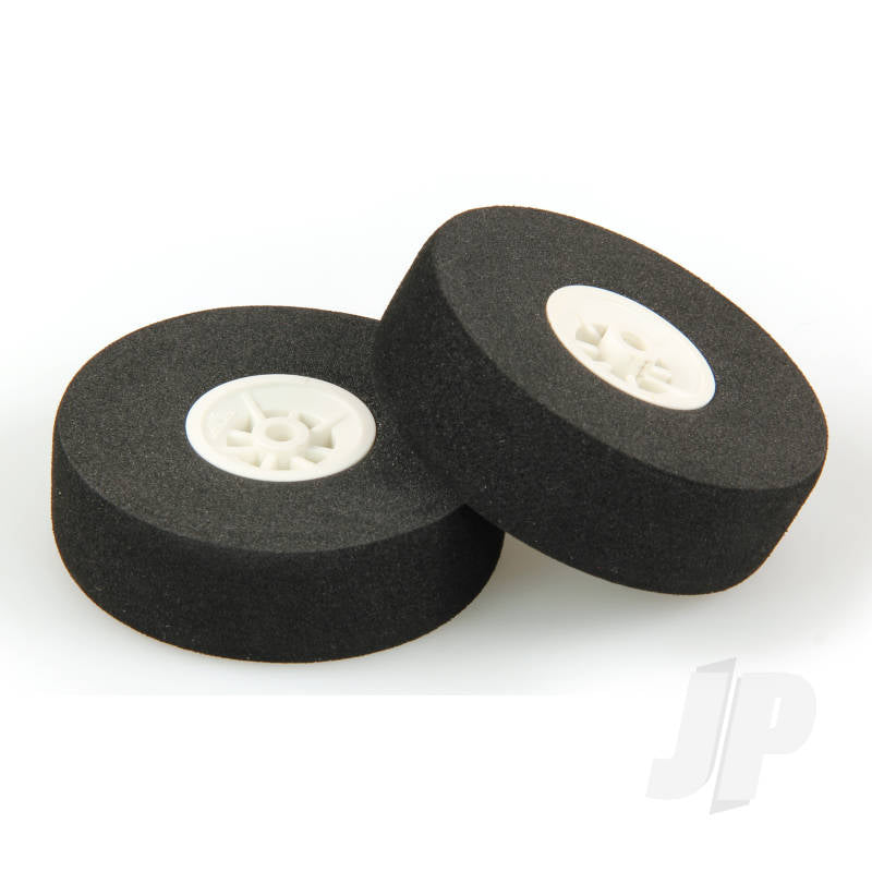 JP 63mm Sponge Wheel - White Centre (2) 5507012