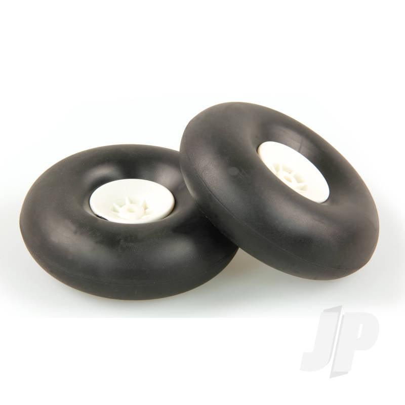 JP 4.0in - (100mm) White Wheels (2pcs) 5507117