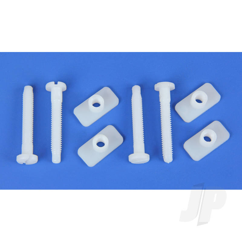 JP Universal Nylon Wing Bolts and Nut Set 6x45mm (4) 5508039