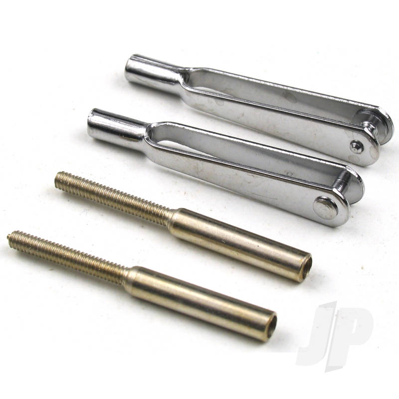 Chrome M2 Quicklink & Solder Ext Clevis 2 Pairs 5508041