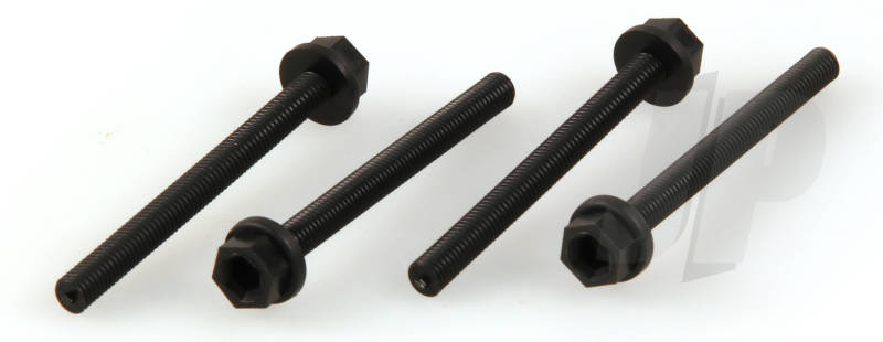 Dubro 10-32 x 2" Nylon Wing Bolt (4 Pack) DB164