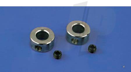 Dubro 1/4" Brass Collets (6.5mm) (2 Pack) DB244