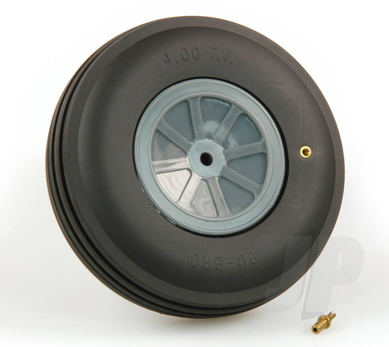 4-1/2" Dubro Large Treaded Inflatable Wheel DB450Tv