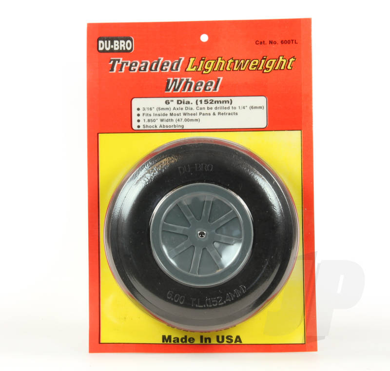 6.0in Treaded Lightweight Wheel DB600Tl