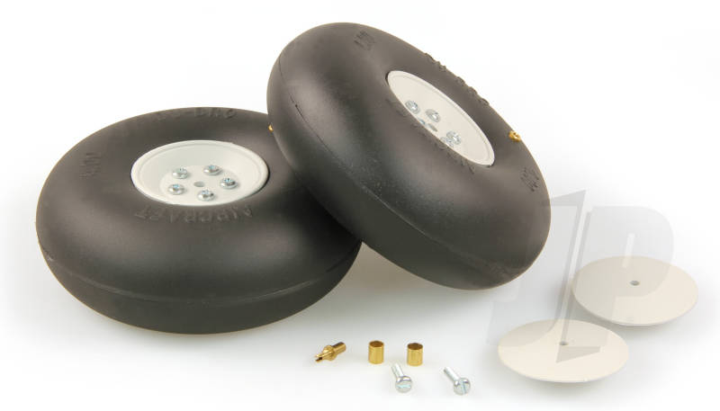 4" Dubro Smooth Inflatable Wheels (2 Pack) DB400RV