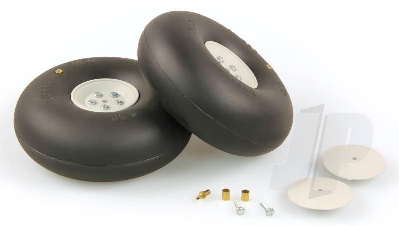 4-1/2" Dubro Smooth Inflatable Wheels DB450RV