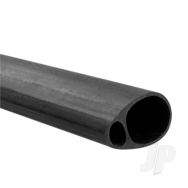 Carbon Fibre Elliptic Tube 19.0 x 12.5mm