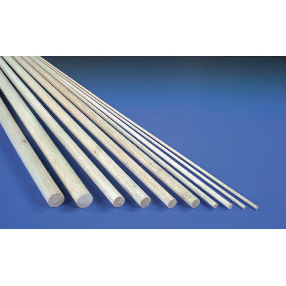 J Perkins 19mm (3/4in) 930mm Balsa Dowel 5520296
