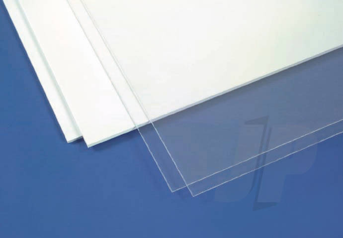 Evergreen .005" Plain White Opaque Styrene Sheets (3 Pack) 9009