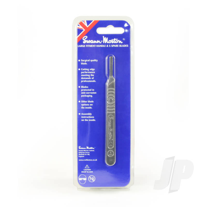Swann-Morton Surgical Knife Handle No 4 & 26-Blades Metal 5535667