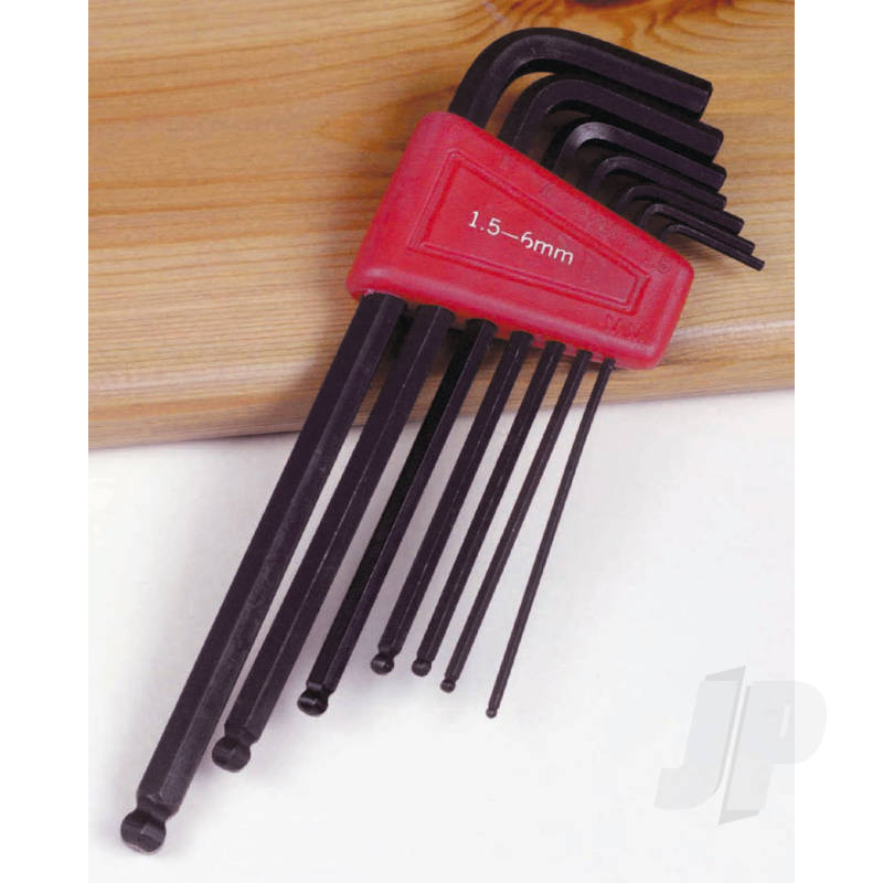 JP 7PC Ballend Allen Keys Metric. 1.5-6mm 5537780