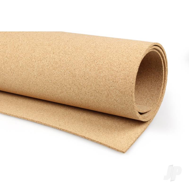 JP 3mm (1/8ins) Cork Sheet 900x600mm 5546436