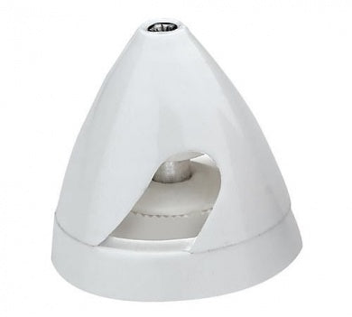 Dubro Electric Park Fly Spinner White 45mm with 3mm adaptor DUB970