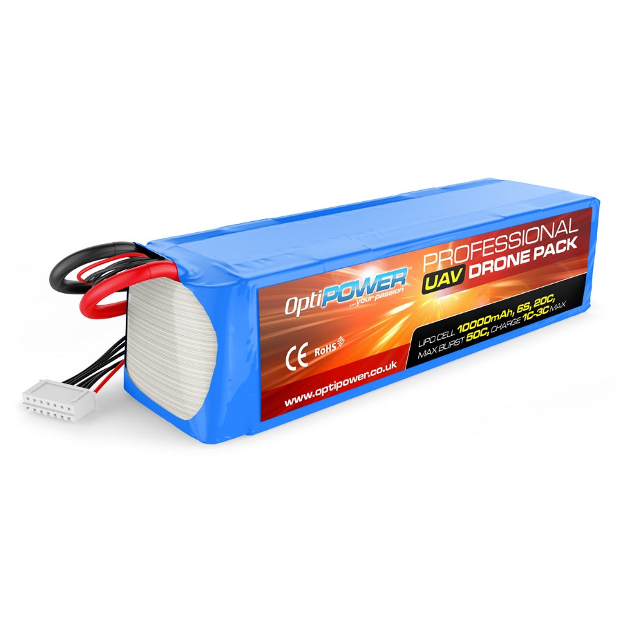 Optipower 6S 10,000mAh Pro UAV Lipo Battery OPR100006S