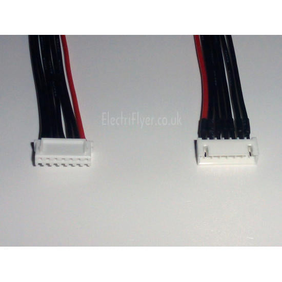 6S JST-XH Balance Lead Extension 1m 22AWG silicone wire