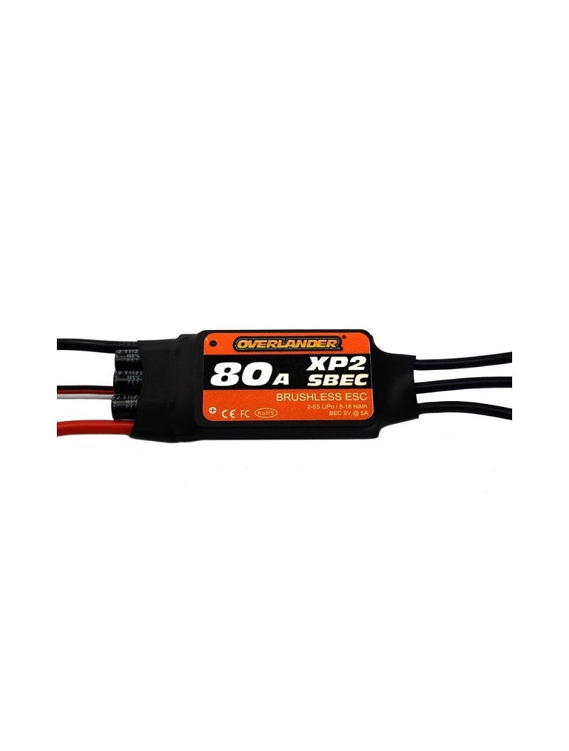 Overlander XP2 80A SBEC Brushless Speed Controller ESC 2613