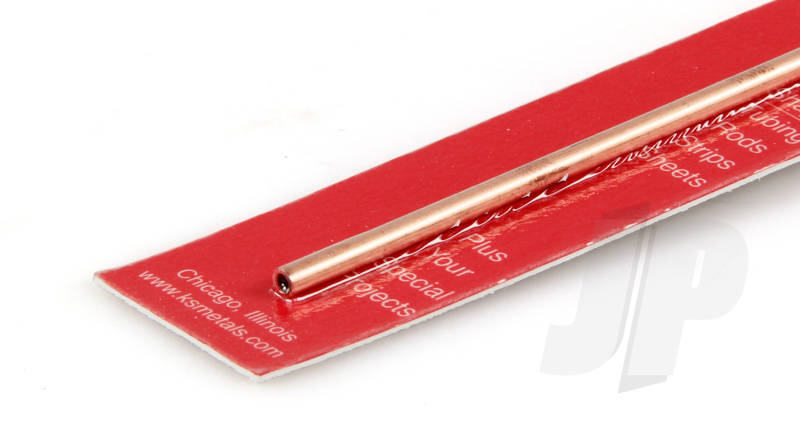 K&S 1/8 x .014 Copper Tube 12" (1 Pack) 120