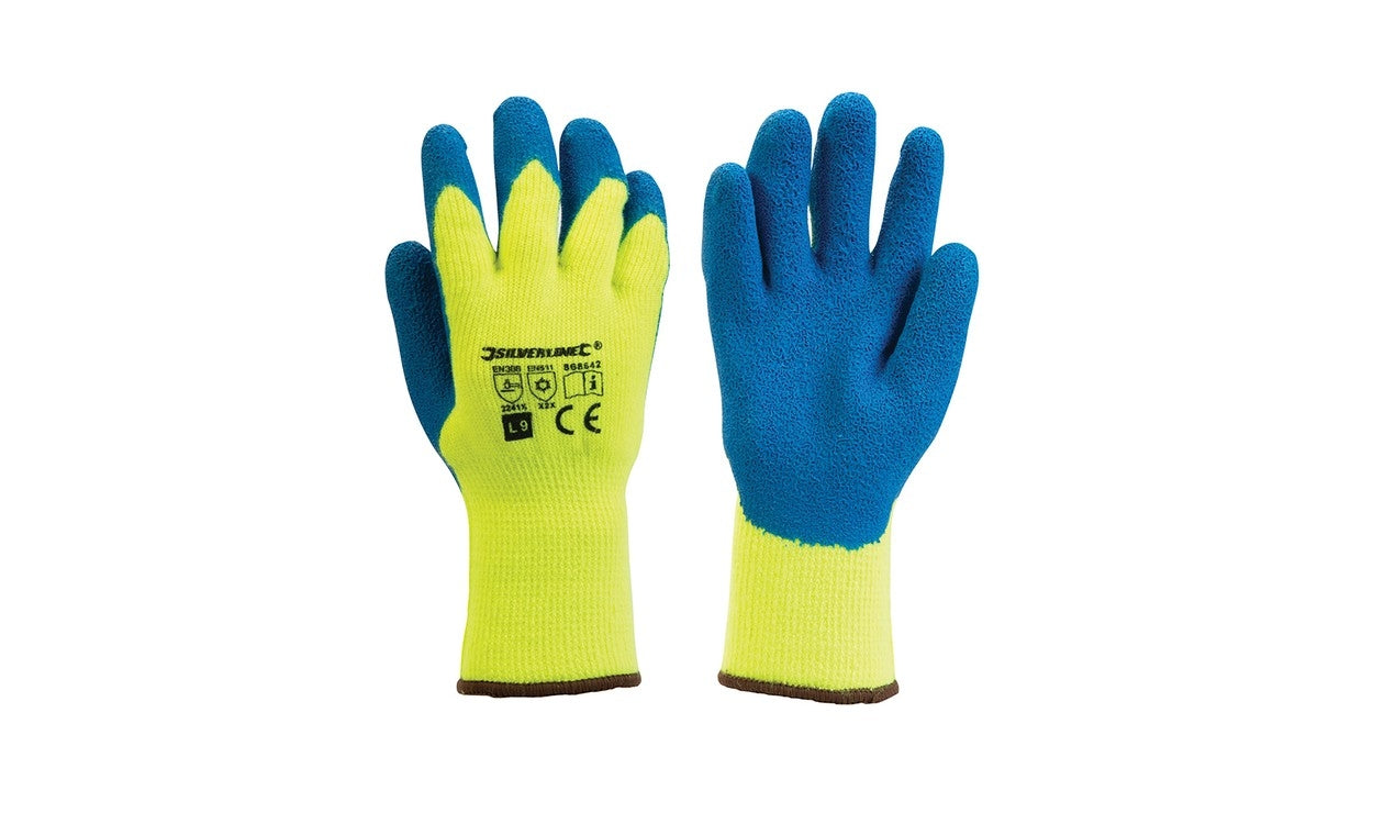 Silverline Thermal Builders Gloves Size Large