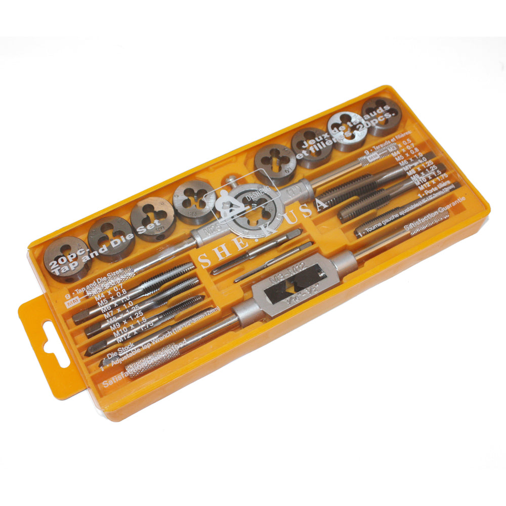 MacGregor Tap & Die Set with Handles (20pcs) ACC0031