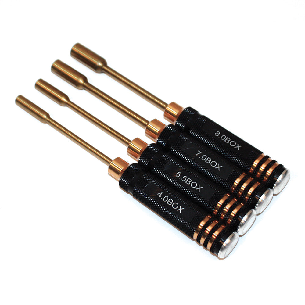 MacGregor Aluminium Screwdriver Set 4.0/5.5/7.0/8.0mm (L170m) ACC0033