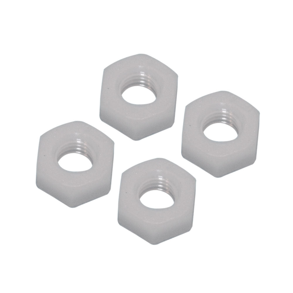 MacGregor Nylon Nut M4 D4 x H3.5mm (x4) ACC0111
