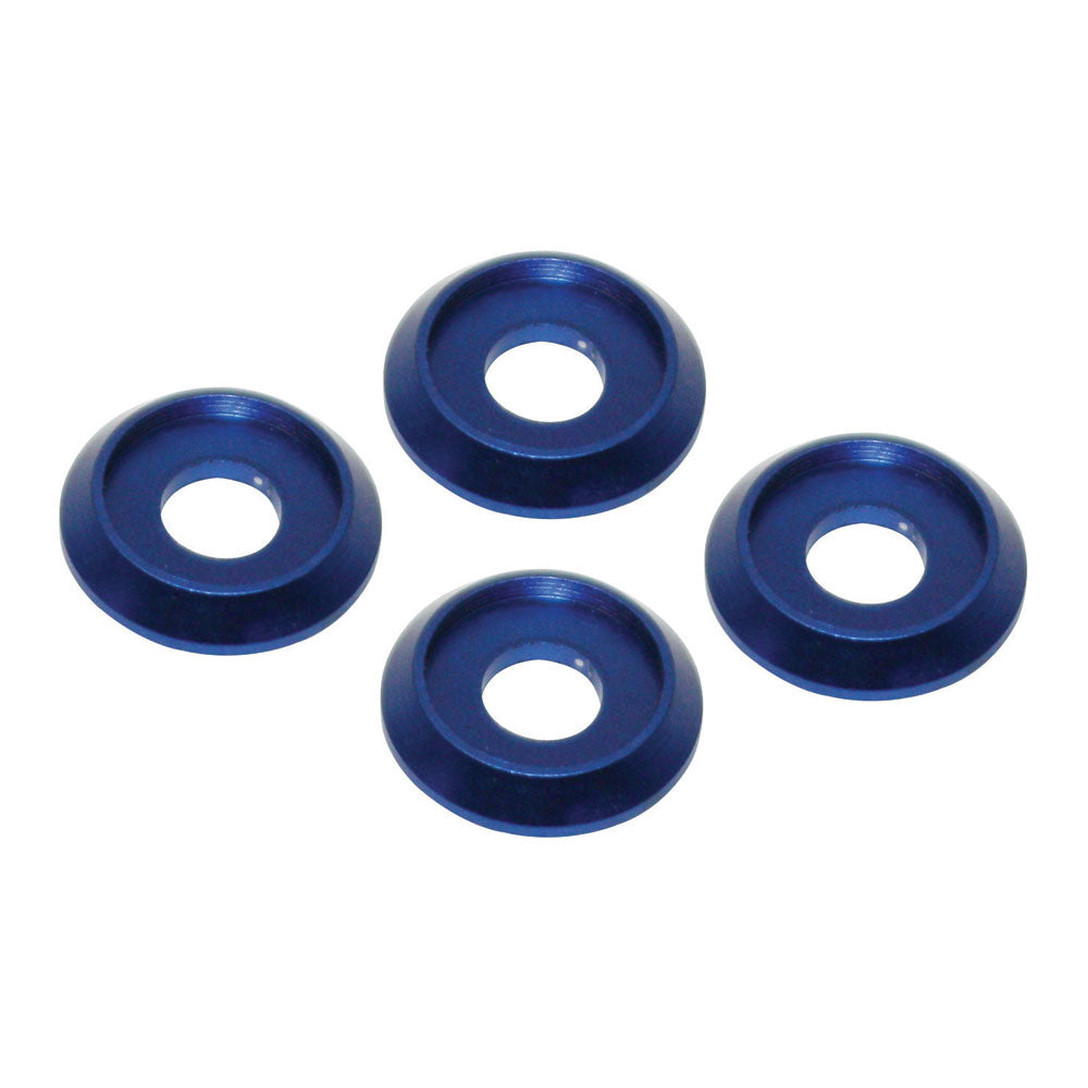MacGregor Aluminum Cone Washer 4pcs (Blue) 4 D11 x H12 ACC0124