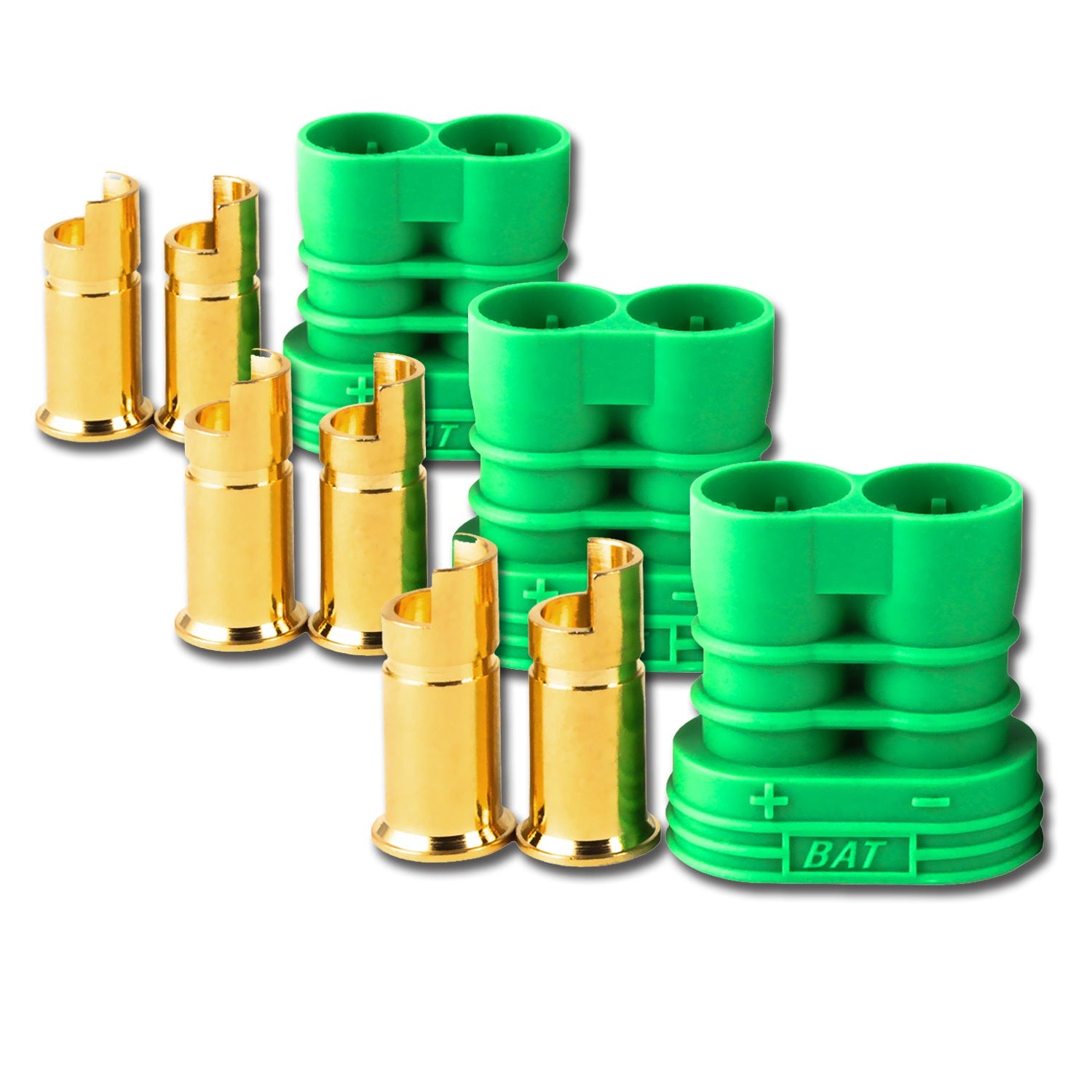 Castle Creations Castle Polarized Bullet Conn Female 6.5mm Pk3 CC6900