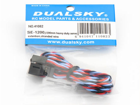 Dualsky SE-1200 HD Servo Extension Lead (1200mm) DUA013