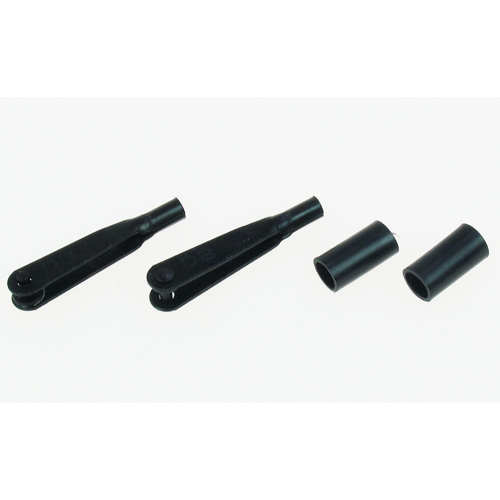 Dubro 2-56 Metal Quick Links (2pcs) Spring/S DUB109