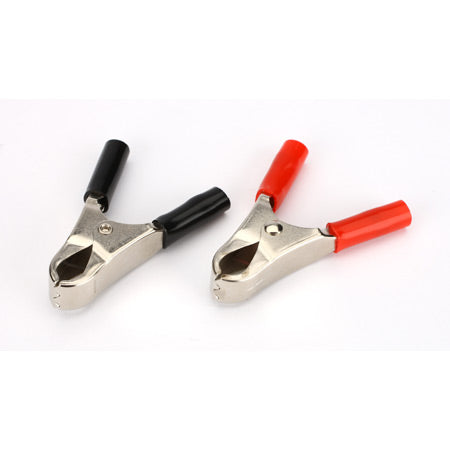 Dynamite Alligator Clips with 4mm Bullet Jack (2) DYN5016