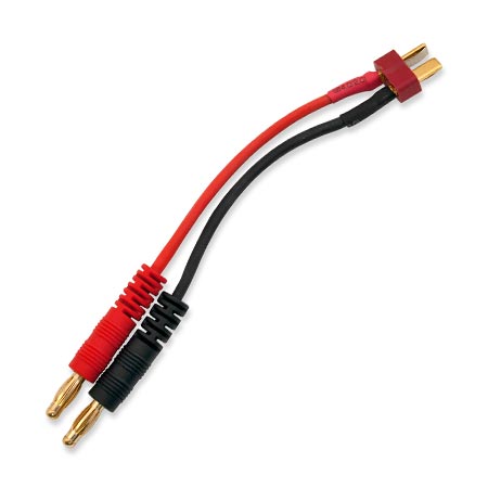 Dynamite Banana to Deans Male Charge Adapter DYNC0056