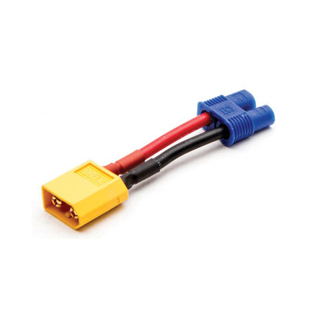 Dynamite Battery Adaptor: XT60 Male to EC3 Battery DYNC0141