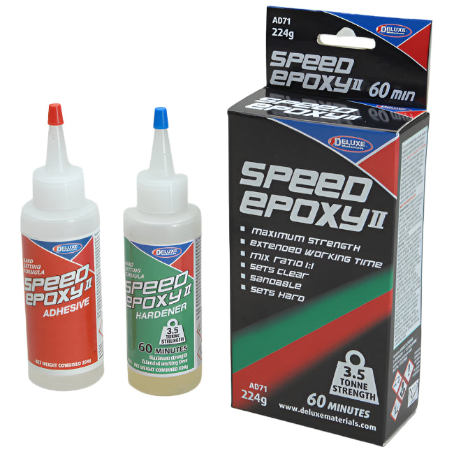 Deluxe Materials Speed Epoxy II 60Min 3.5 Tonne 224g (8oz) AD71