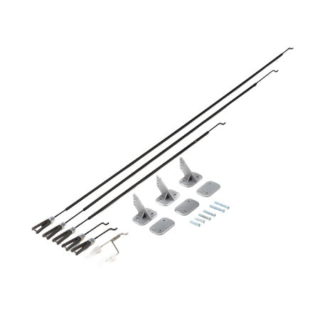 E-Flite P-51D Pushrods & Control Horn Set EFL6722