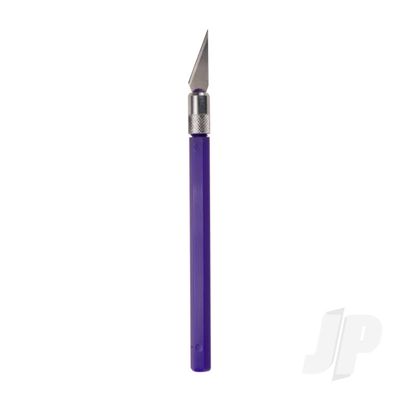 Excel K30 Light Duty Rite-Cut Knife with Safety Cap, Purple (Carded) EXL16031