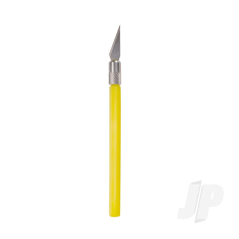 Excel K30 Light Duty Rite-Cut Knife with Safety Cap, Yellow (Carded) EXL16033