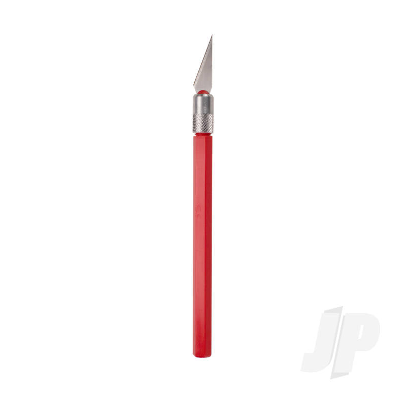 Excel K30 Light Duty Rite-Cut Knife with Safety Cap, Red (Carded) EXL16035