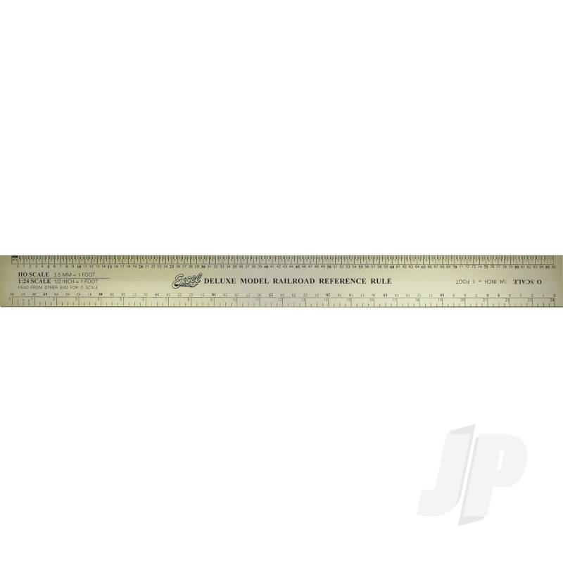 Excel 12in Deluxe Model Ref Ruler (Pouch) EXL55778