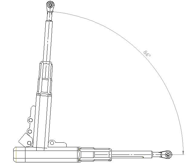 Electron Linear Actuator 20mm Travel