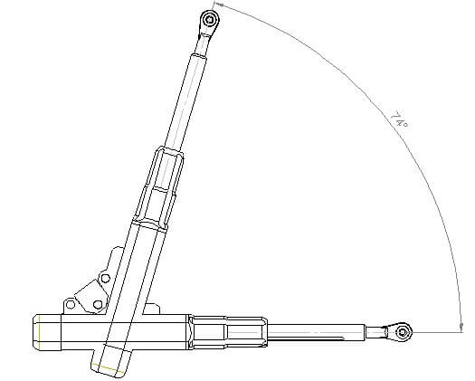 Electron Linear Actuator 20mm Travel