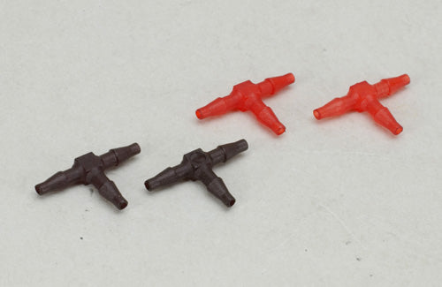 Robart 1/16" ID 'T' Tubing Coupler (Pk4) F-RB215