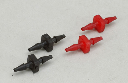 Robart 1/16" ID Straight Tube Coupler(Pk4) F-RB217