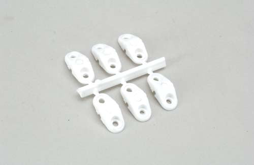 Slec Saddle Clamp - White/12SWG (Pk6) F-SL015B